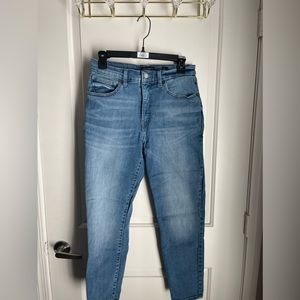 LUCKY BRAND HIGH RISE BRIDGETTE SKINNY CROP JEANS SIZE 10 (30)